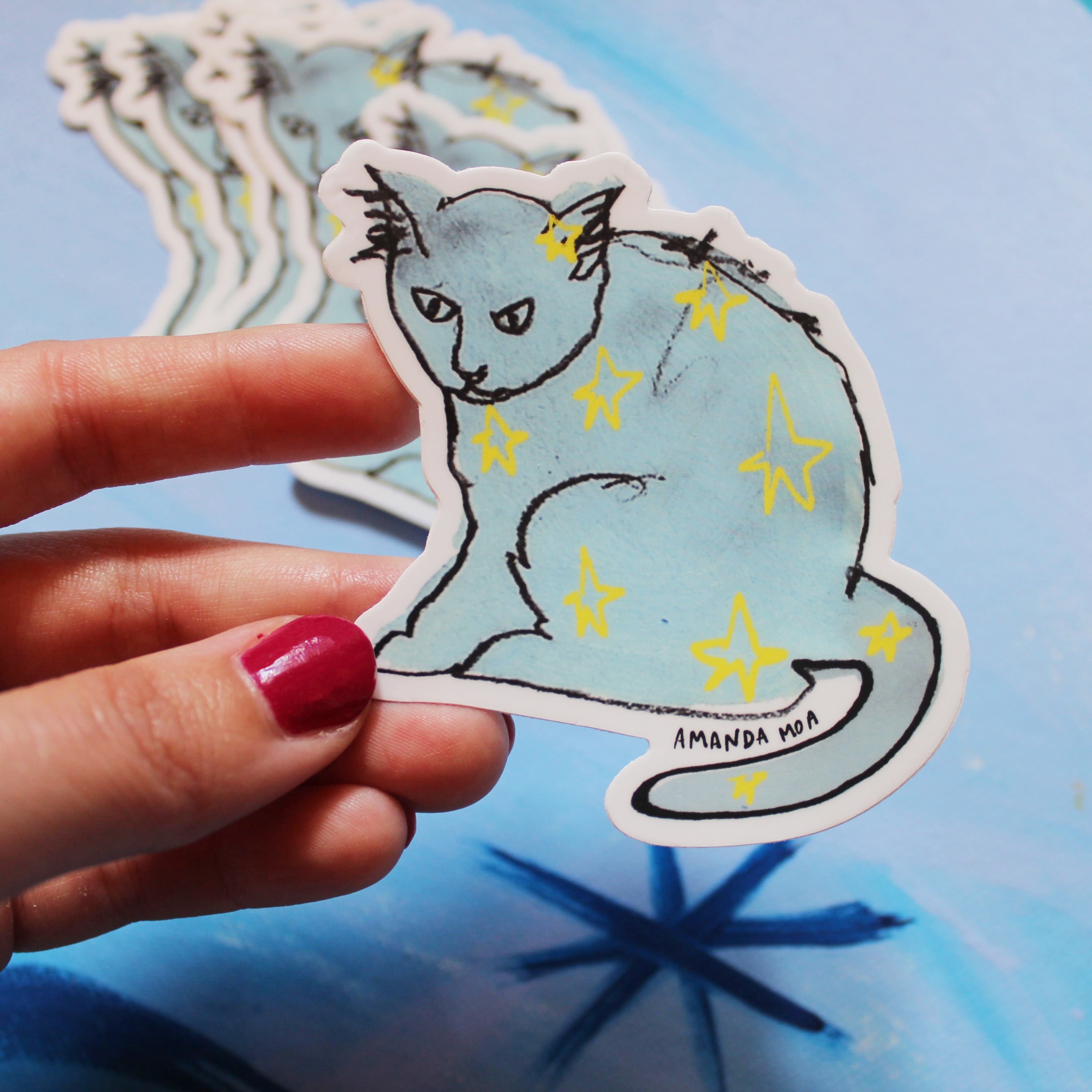 Grumpy cat sticker