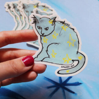 Grumpy cat sticker