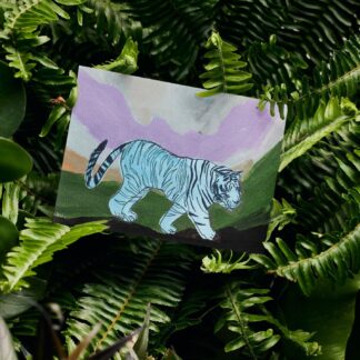 Tiger Postcard