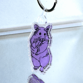 Hamster Keychain